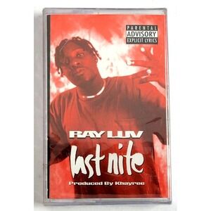 RAY LUV - LAST NITE ‎ - HIP HOP CASSETTE - SEALED!